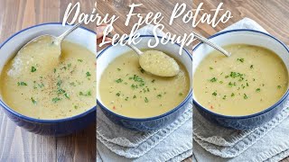 Potato Leek Soup Recipe No Cream [upl. by Llerrem]