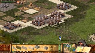 Lets Play Stronghold Die verloren gegangene Saga German 40 [upl. by Baecher]