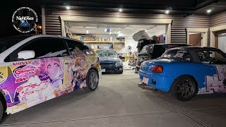 Itasha installation the night before Animethon [upl. by Ricca153]