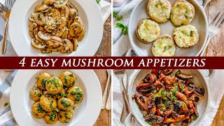 4 Simple SPANISH TAPAS Using Mushrooms [upl. by Eli]