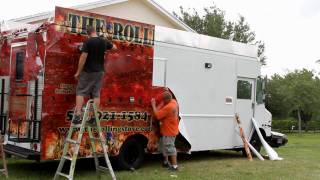 The Rolling Stove  Food Truck  Vehicle Wrap by SignsStripescom [upl. by Kizzie]