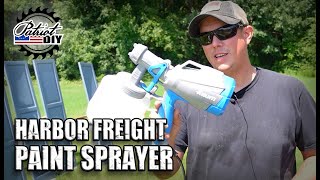 Avanti HVLP Paint Sprayer From Harbor Freight [upl. by Bubalo]