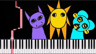 How to Play quotIncredibox SPRUNKED Horrorquot on Piano [upl. by Oderfliw57]