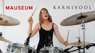 Mauseum  Karnivool  Drum Cover by Bonnie Roe [upl. by Reh392]