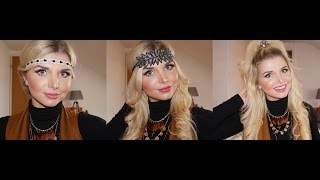 3 SOMMER FRISUREN mit TASSEL HEADBANDS  GREAT LENGTHS  Karrys Beautychannel ♥ [upl. by Markson]