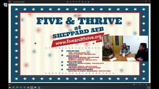 17 Jan 24 Five amp Thrive at Shepard AFB School Liaison amp EFMPFS Episode 3 [upl. by Anyrak]