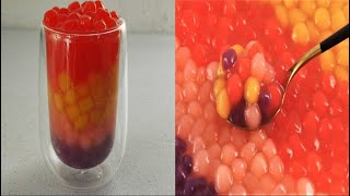 FRUITY TAPIOCA PEARLS Using 3 Ingredients Only [upl. by Rivera]