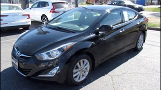 SOLD 2016 Hyundai Elantra SE Walkaround Start up Tour and Overview [upl. by Saraiya]