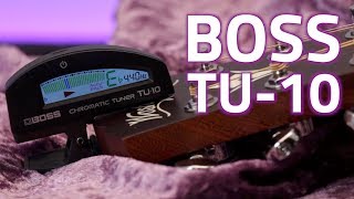 Boss TU10 ClipOn Tuner  Overview amp Features [upl. by Maribelle770]