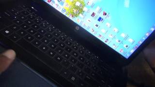 HOW TO FIX SIDE WAY SCREEN ON LAPTOP  HP 2000 [upl. by Rimisac]