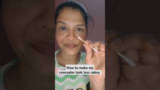 how to make my concealer look less cakey tamil trending shorts youtubeshorts [upl. by Okikuy]