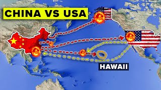 If US and China Go To War Who Loses Hour by Hour [upl. by Helenka]