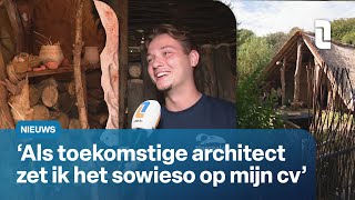 Studenten bouwen replica van 7000 jaar oude prehistorische boerderij ⛺  L1Nieuws [upl. by Idram]