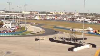 Rolex 24 at Daytona 2014 track part 1 [upl. by Aiekahs395]