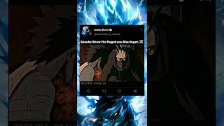 Sasuke Shows His Magekyou Sharingan☠️  shorts shortvideo naruto narutoshippuden sasuke viral [upl. by Asila]