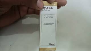 Ciplox D Eye and Ear Drop । आंख और कान के लिए बेस्ट ड्रॉप । Unique Medicine [upl. by Esineg]