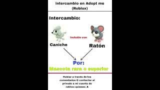 Se tradea Pets en Adopt me Roblox Adoptme Roblox [upl. by Leopoldine]