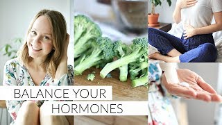 BALANCE YOUR HORMONES  7 tips to balance hormones naturally [upl. by Fenton]