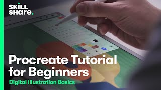 Procreate Tutorial  Digital Illustration Basics [upl. by Dunkin]