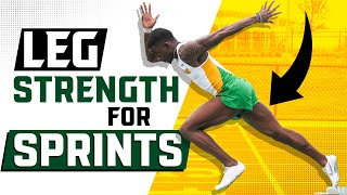 Top 5 Lower Body Strength Exercises For Sprinting [upl. by Ecydnac]