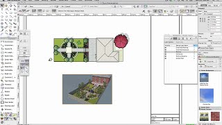 Vectorworks 2017  Site Design  Create 3D Rendered View [upl. by Ronel]