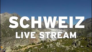 Schweiz Panorama – 247 LIVE Stream Webcams Swiss Alps [upl. by Okim]