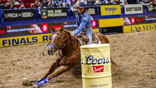 NFR Barrel Racing 2023 Round 2 [upl. by Maura95]