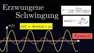 Die Erzwungene Schwingung  Schwingungen 10 von 12 [upl. by Direj]