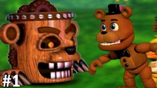 Freddy Plays FNAF World 1  CHIP OFF THE OLD BLOCK [upl. by Nywra]