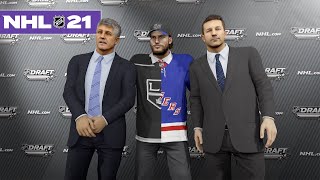 NHL 21 BE A PRO 5 THE NHL DRAFT [upl. by Gennie708]