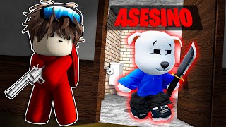 ESCONDIDAS EN MURDER MYSTERY 2 CON YOUTUBERS 🤣👉🔪 [upl. by Ateekram897]