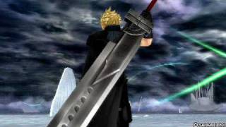 Dissidia Final Fantasy  Clouds Omnislash Ver5 and Finishing Touch [upl. by Ityak]