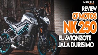 NK250 CFMOTOS  lo mejor en 250  REVIEW  ANALISIS [upl. by Elrod724]