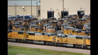 Union Pacifics Bailey Yard North Platte Nebraska [upl. by Sidra]