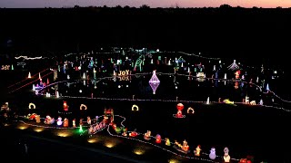 Smith Grove Light Show  Dinwiddie Virginia [upl. by Hance]