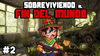 SOBREVIVIENDO al FIN DEL MUNDO 💀 SILVIOGAMER CHERNOBYLITE ☢🚧 DIA 2 [upl. by Annovahs]