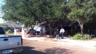 RAW VIDEO SWAT Team at Edinburg Drug Raid [upl. by Malas]