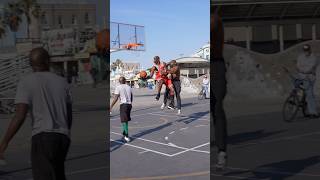 Michael Jordan and Bugs DESTROYING Hoopers 2v2 Park Takeover IRL [upl. by Atiuqram]