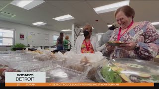 Olgas Kitchen delivers hundreds of meals to teachers in Oakland County [upl. by Brightman971]