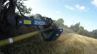 Broyage des talus 2017 GoPro New holland  Desvoys [upl. by Smitty]