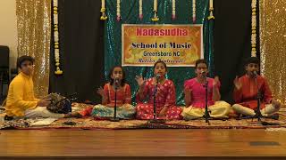 Dasana madiko by Niharika Prakruti Sunaya Mohnish on Nadasudha 2024 recital [upl. by Dillon]