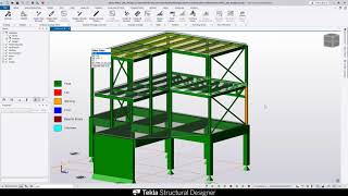 Tekla Structural Designer in 5 Minutes [upl. by Kramer]