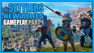 The Settlers New Allies  Gameplay Part 1  Overview [upl. by Eerak]