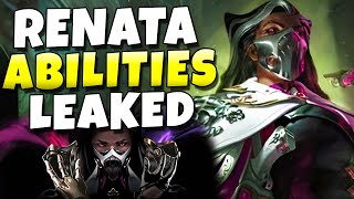 RENATA ABILITIES LEAKED NEW CHAMPION [upl. by Samp]