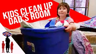 Kids Transform Dads Room  Supernanny [upl. by Aitekram]