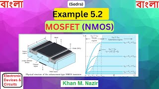 Example 52 Sedraquot  Unveiling the Secrets of MOSFET NMOS  Bangla [upl. by Ihcekn]