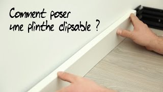 Comment poser une plinthe clipsable [upl. by Gerge]