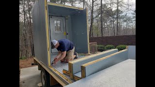 Mobile DIY Walk in Cooler build with JBOutdoors [upl. by Ahsial22]