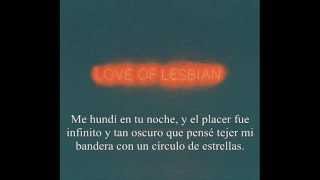 Love of Lesbian  La noche eterna  Letra [upl. by Townsend240]