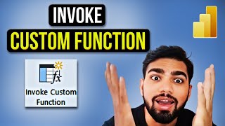 Invoke Custom Function in Power BI [upl. by Suiram]
